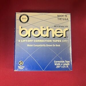 Brother – Pack of 6 Lift Off Correction Tapes